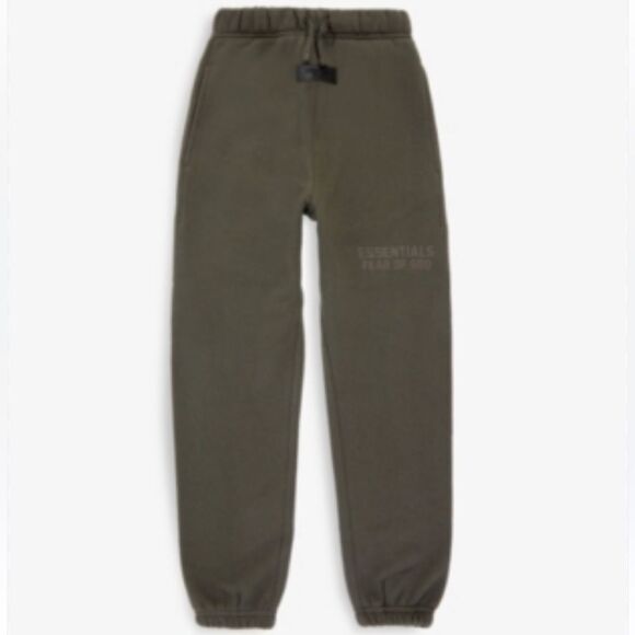 Fear of God Essentials NWT Relaxed Sweatpants, Color: Green XL MRSP:$ 150.00 - Picture 8 of 8
